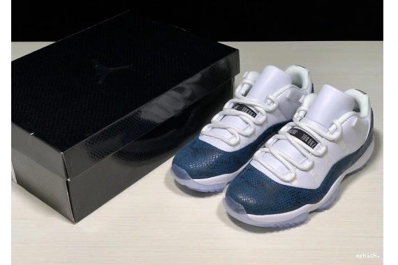 Rep EP Jordan CD6846-102 Snakeskin' 'Blue Air 11 CD6846-102 Low 0311